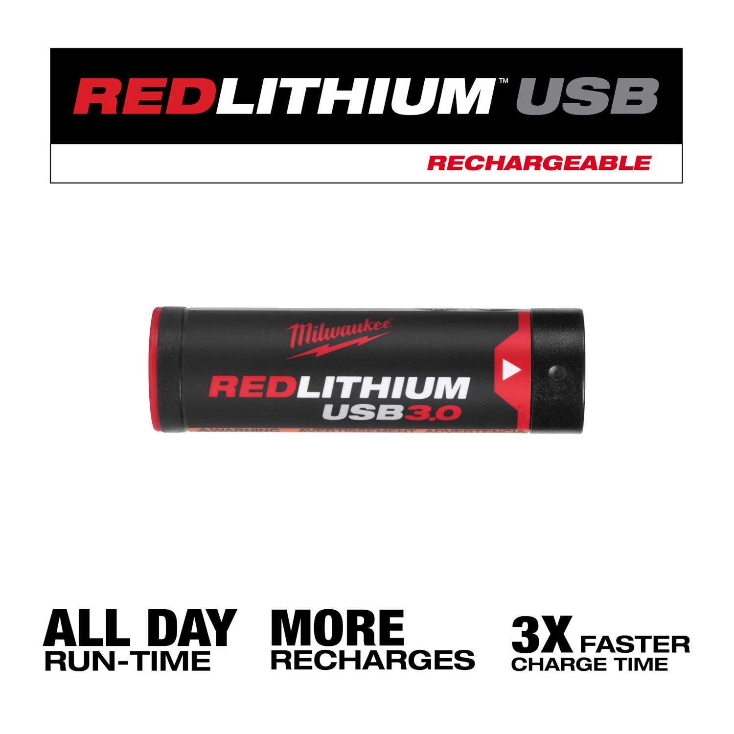 MW Redltihium Lithium Ion 4 V 3 Ah Battery 48-11-2131 1 pk