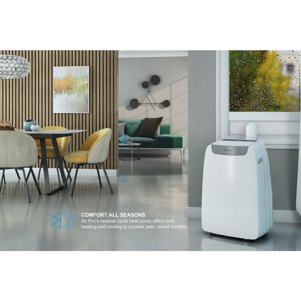 OLIMPIA SPLENDID 14000 BTU Portable Air Conditioner 4 in 1 (AC Heating Fan Dehumidifier) with Remote in White 2149