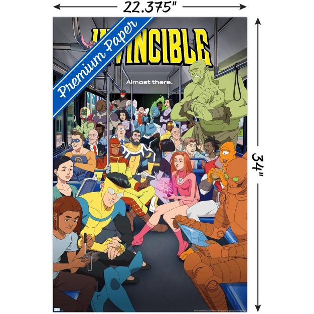 Trends International Invincible Season 2 Bus One Sheet Unframed Wall Poster Prints