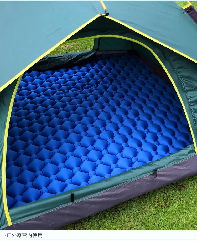 Ultralight Outdoor Tent Sleeping Pad Portable Camping Air Mattress Bed Moistureproof Mat Airbed