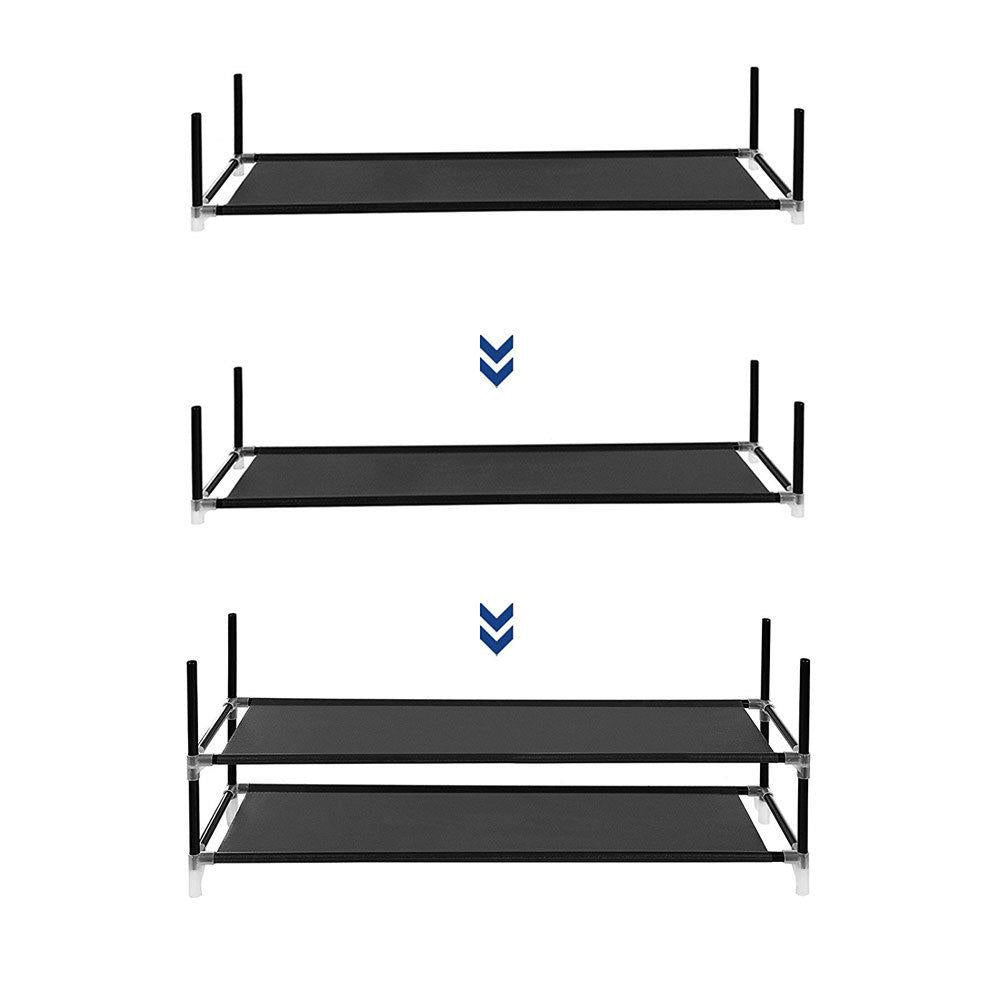 Ktaxon 3/5/10 Tier Layer Shoe Rack Storage Organizer Cabinet Shelf Space Saving