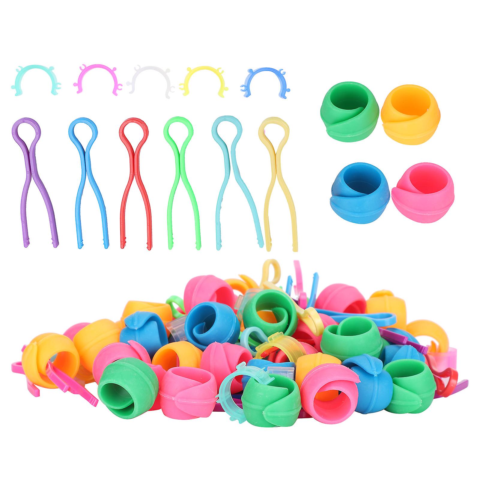 100pcs Bobbin Holder Clips Thread Spool Collection Anti-thread Falling Sewing Accessories