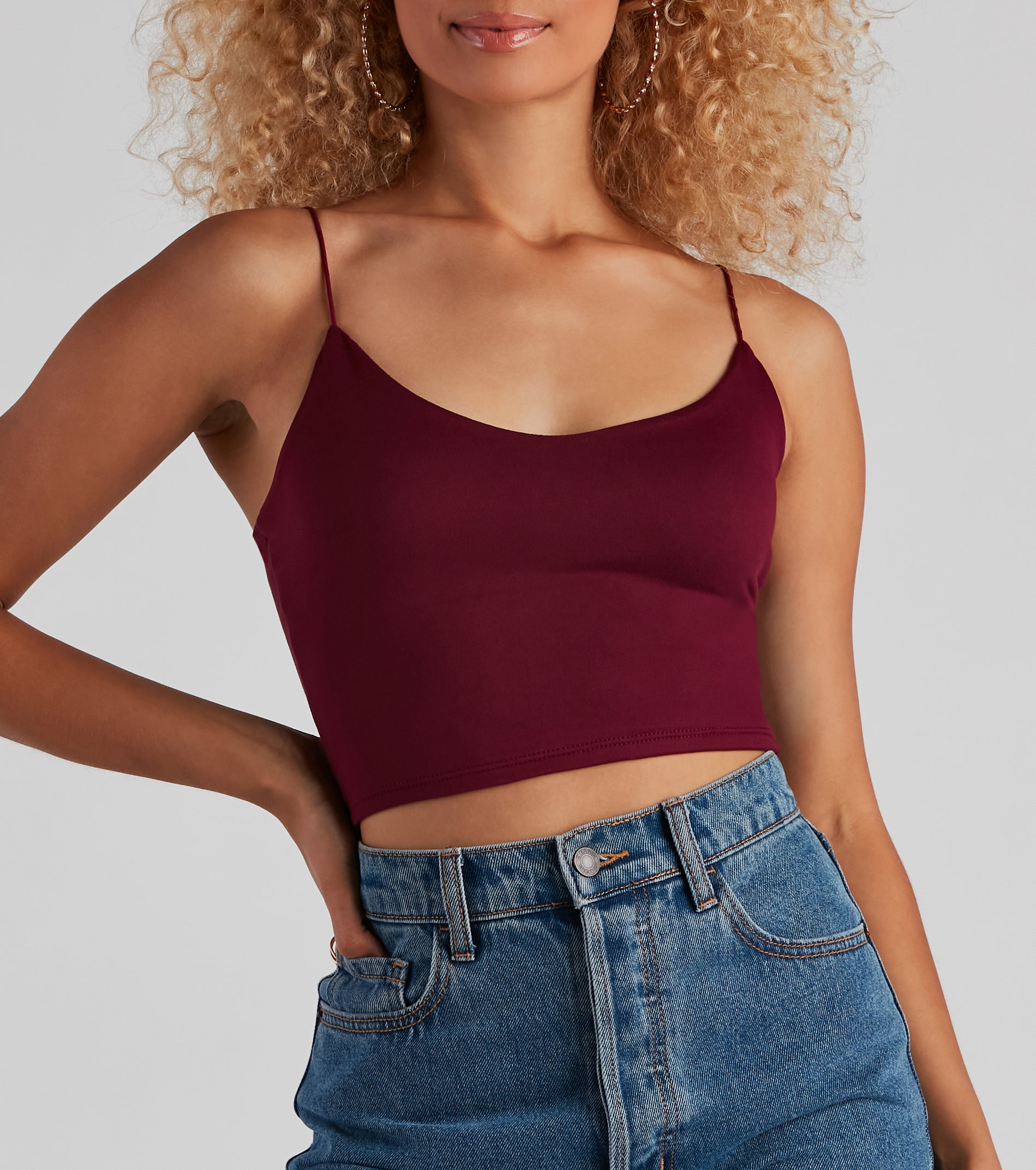 Girl Next Door Cropped Tank