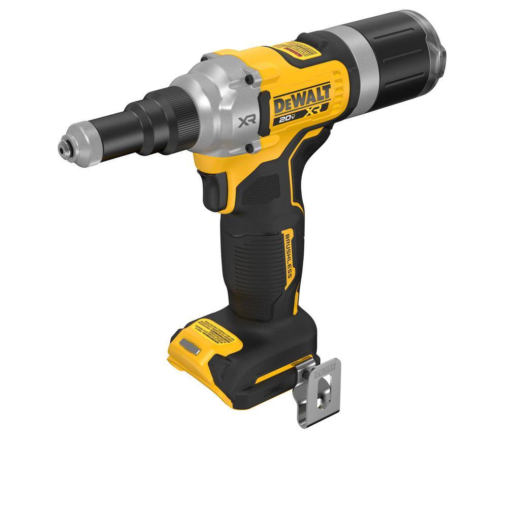 DW 20-Volt Maximum XR Brushless Cordless 14 in. Rivet Tool (Tool Only) DCF414B