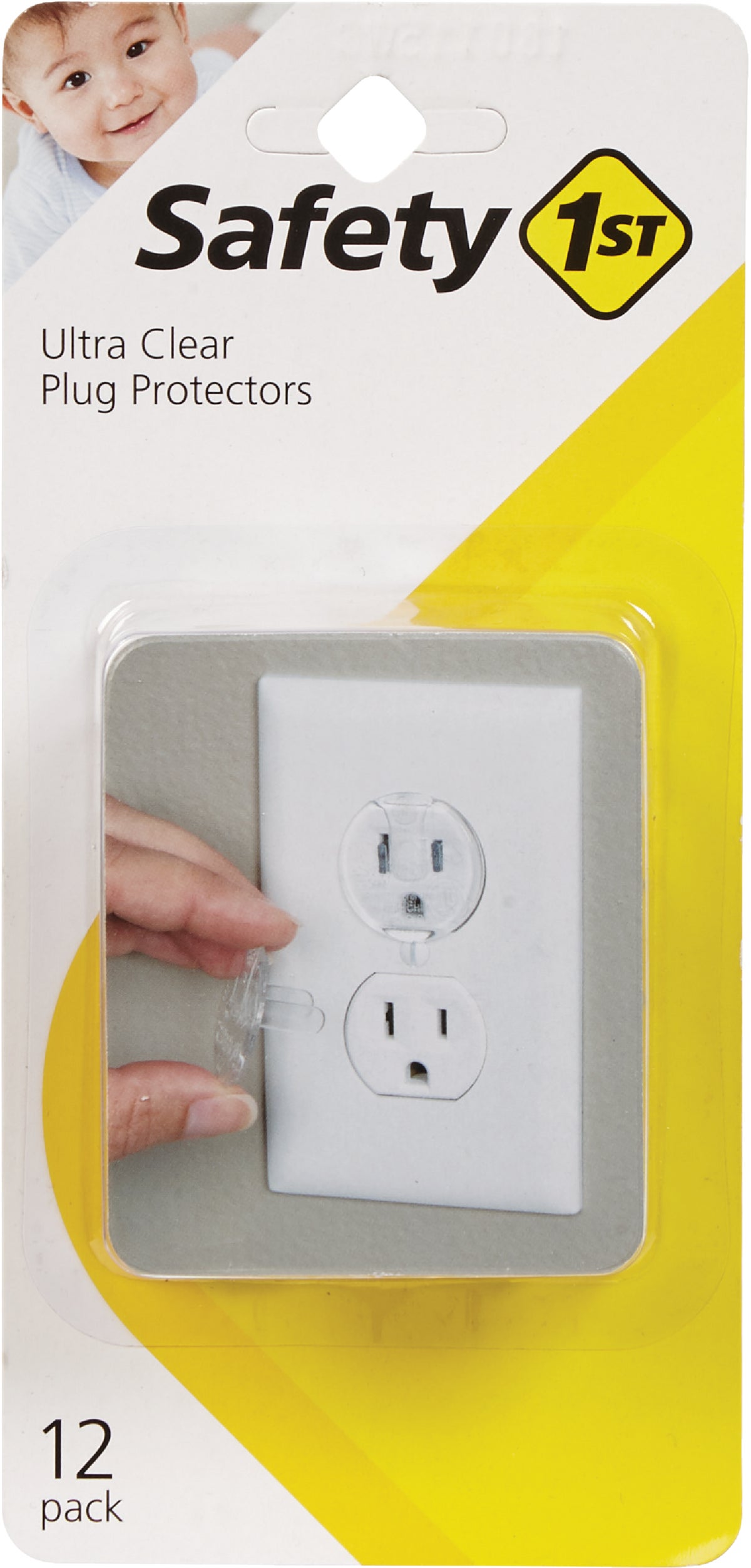 Safety 1st Safety Outlet Plug Clear