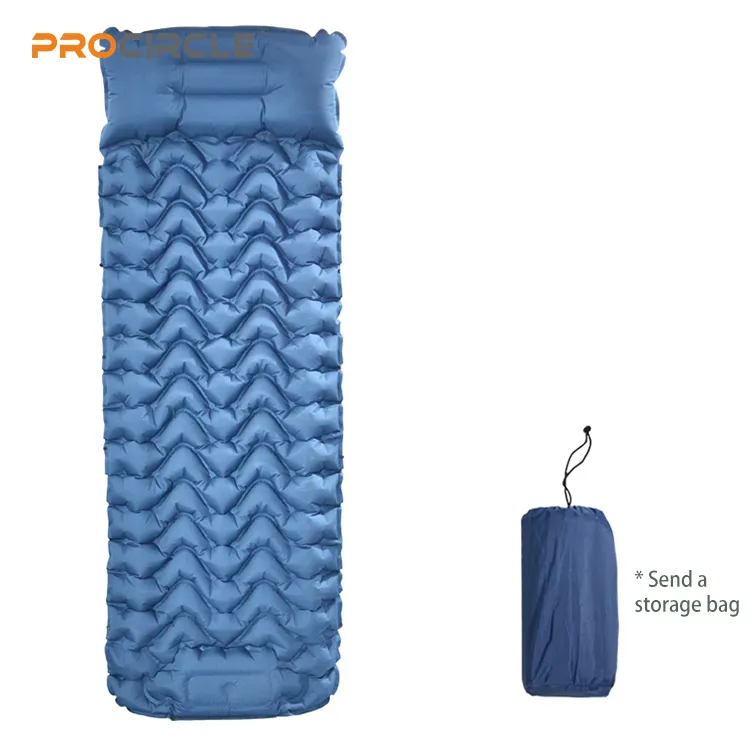 Outdoor Sleeping Pad Lightweight Inflatable Air Bed Cushion Sleeping Mat Air Mattress Sleeping Pad For Camping