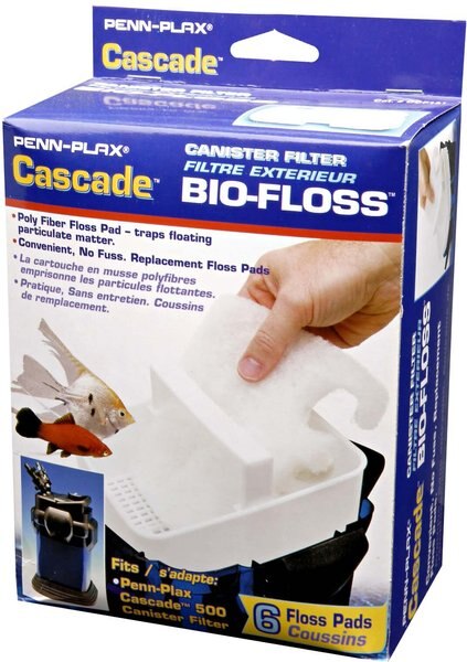 Penn-Plax Cascade Aquarium Bio-Floss Pads 1200 and 1500 Filter