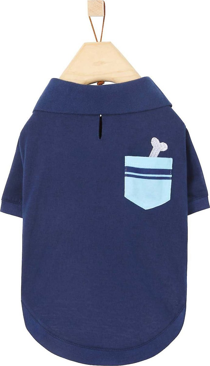 Frisco Dog and Cat Polo Shirt with Accent Pocket