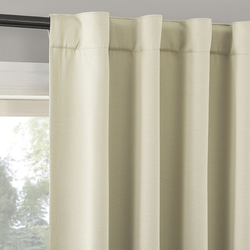 Sun Zero 2-pack Aria 100% Blackout Theater Grade Curtain Panel Pair