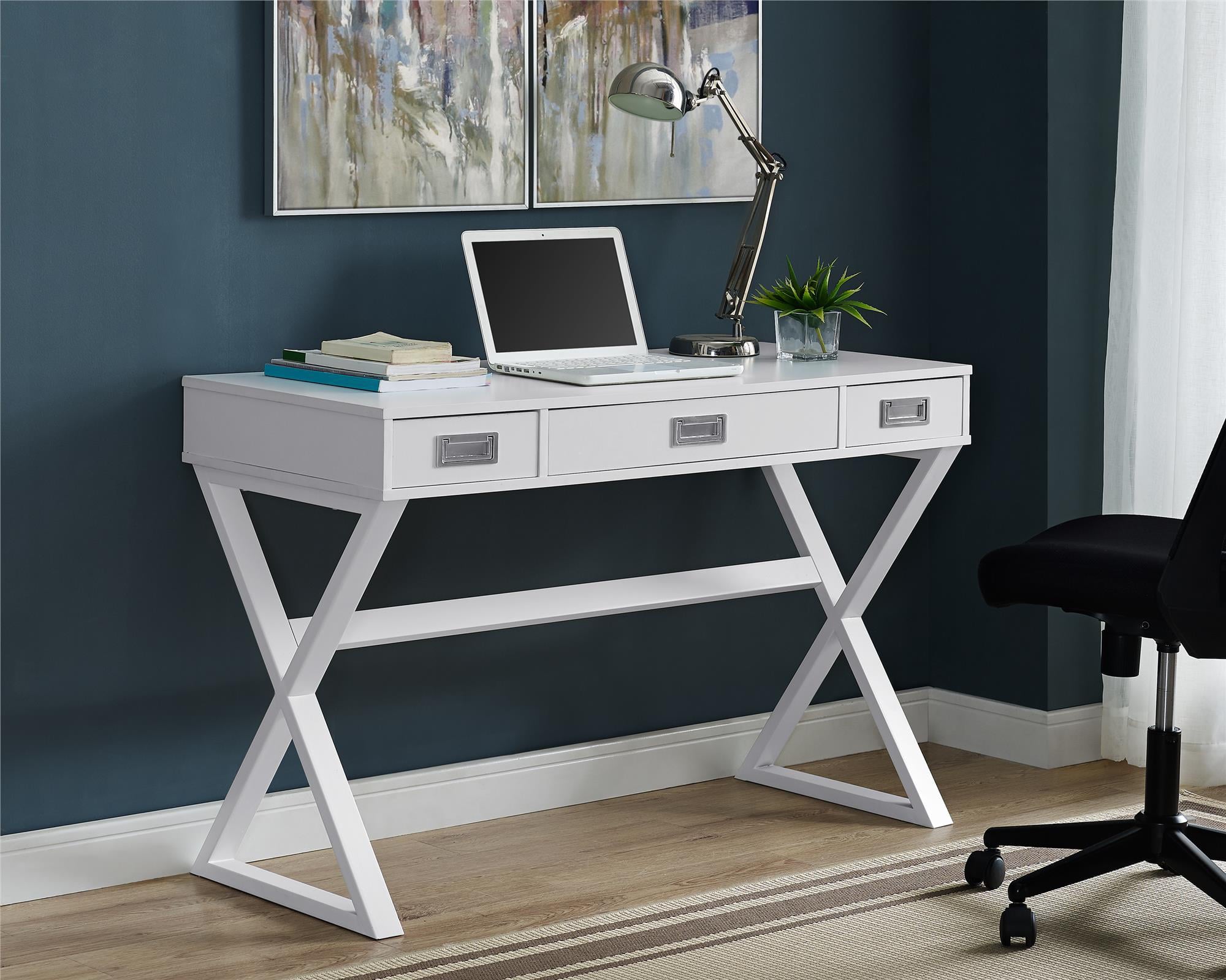 Better Homes & Gardens Crossmark Campaign Desk, White