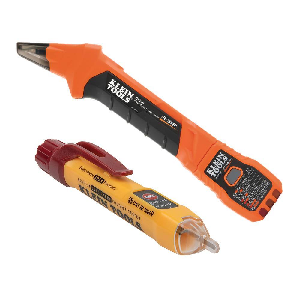 Klein Tools Digital Circuit Breaker Finder and Non-Contact Voltage Tester Tool Set M2O41641KIT