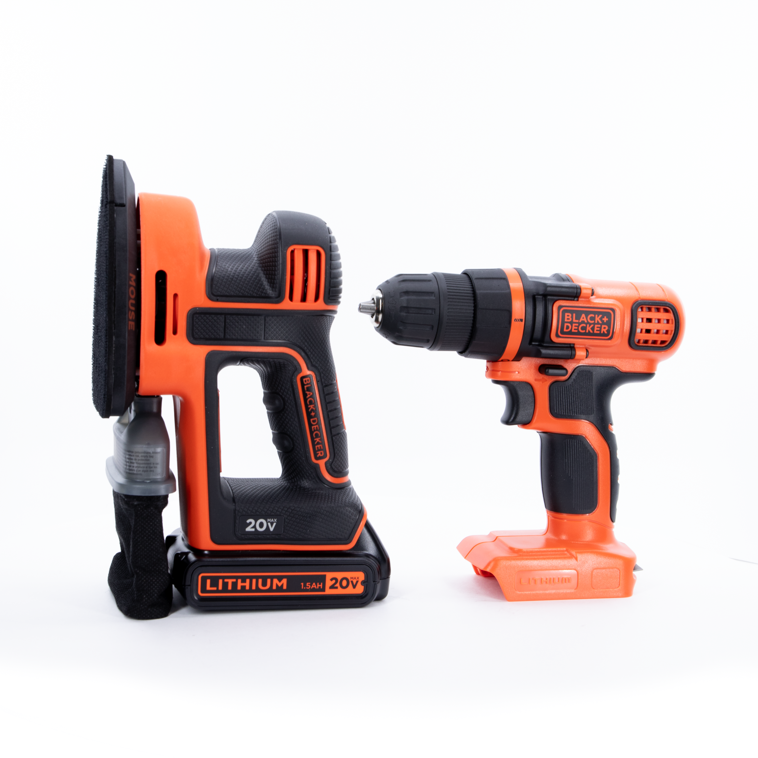 20V MAX* POWERCONNECT™ Cordless Drill/Driver + MOUSE™ Detail Sander Combo Kit