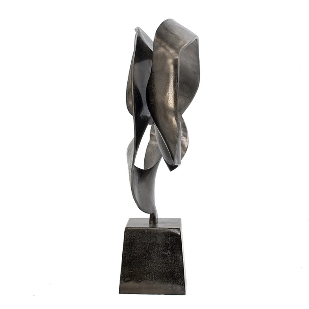 Abstract Sculpture on Pedestal Base   28.25\