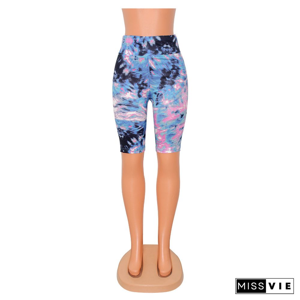 Fashion Printed Athleisure Shorts