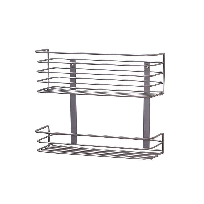 Hinge-It Cabinet Door 2-Tier Storage Rack