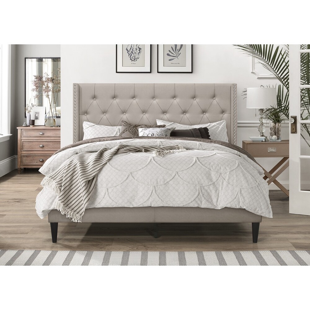 Herman Upholstered Platform Bed