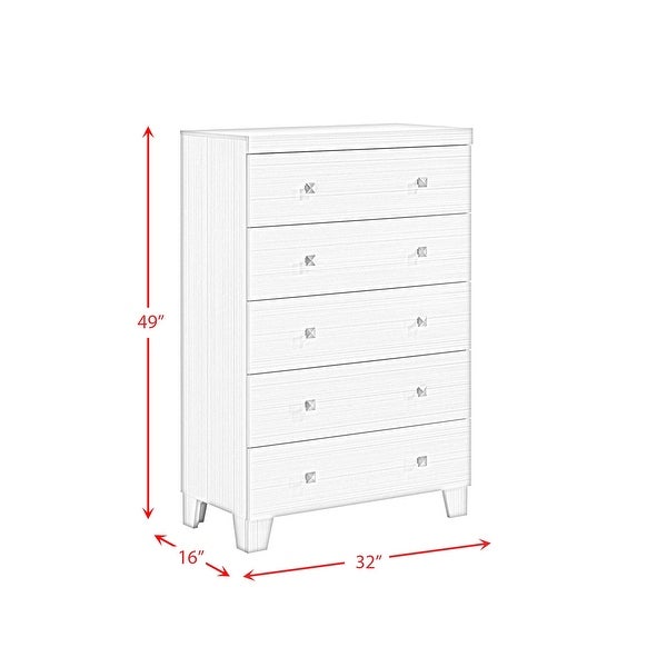 Picket House Furnishings Icon Queen Panel 3PC Bedroom Set in White - - 35450869