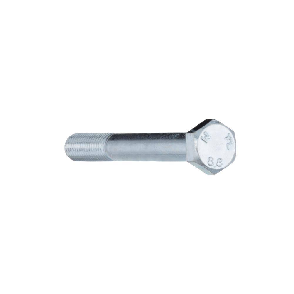 Everbilt 8 mm-1.25 x 70 mm Zinc-Plated Metric Hex Bolt 39908