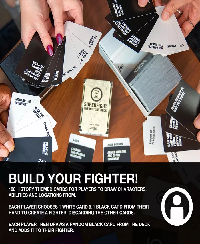 SUPERFIGHT The History Deck Card Game