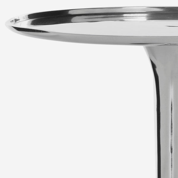 SAFAVIEH Platina Round Top Sleek Table