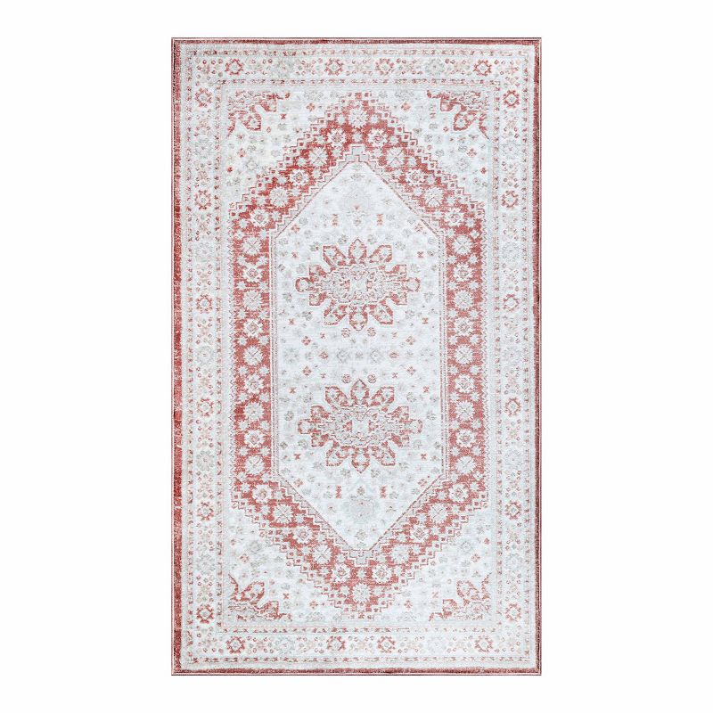 Superior Modern Abstract Polyester Indoor Area Rug