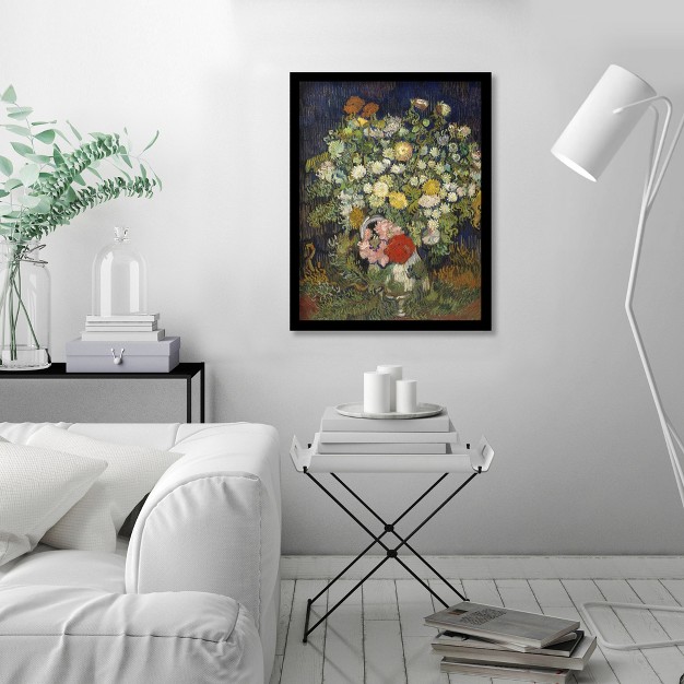 Americanflat Bouquet Of Flowers In A Vase By Vincent Van Gogh Botanical Wall Art