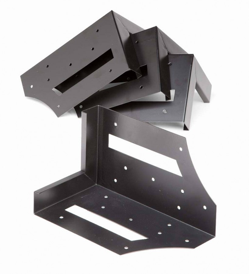 Plow & Hearth Steel Raised Bed Corner Brackets, Set of 4