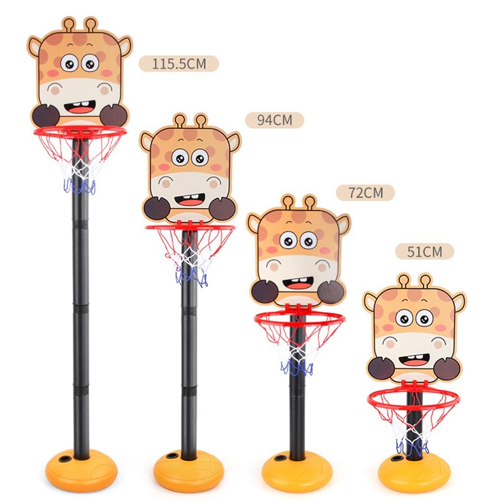 Adjustable Basketball Hoop Stand， Outside Toys Playing Set for