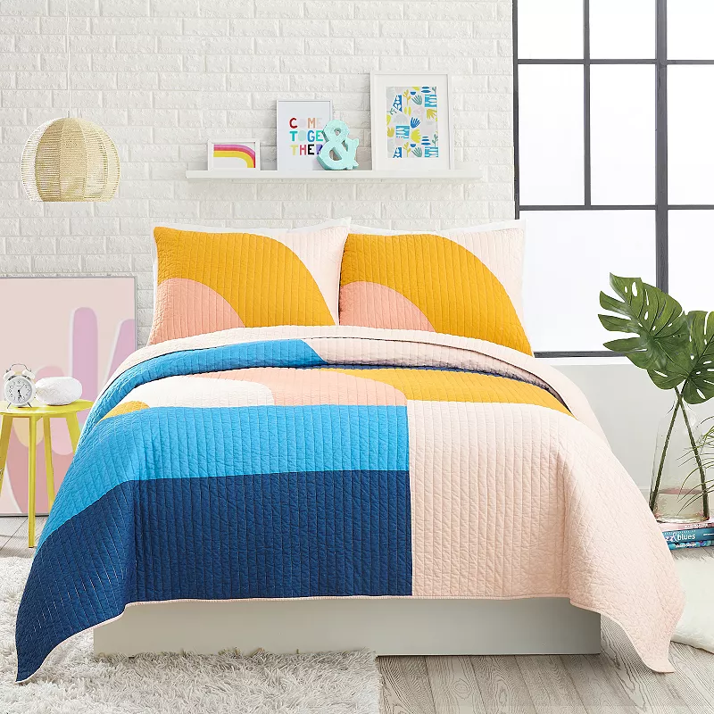 Makers Collective Modshapes Quilt Set with Shams