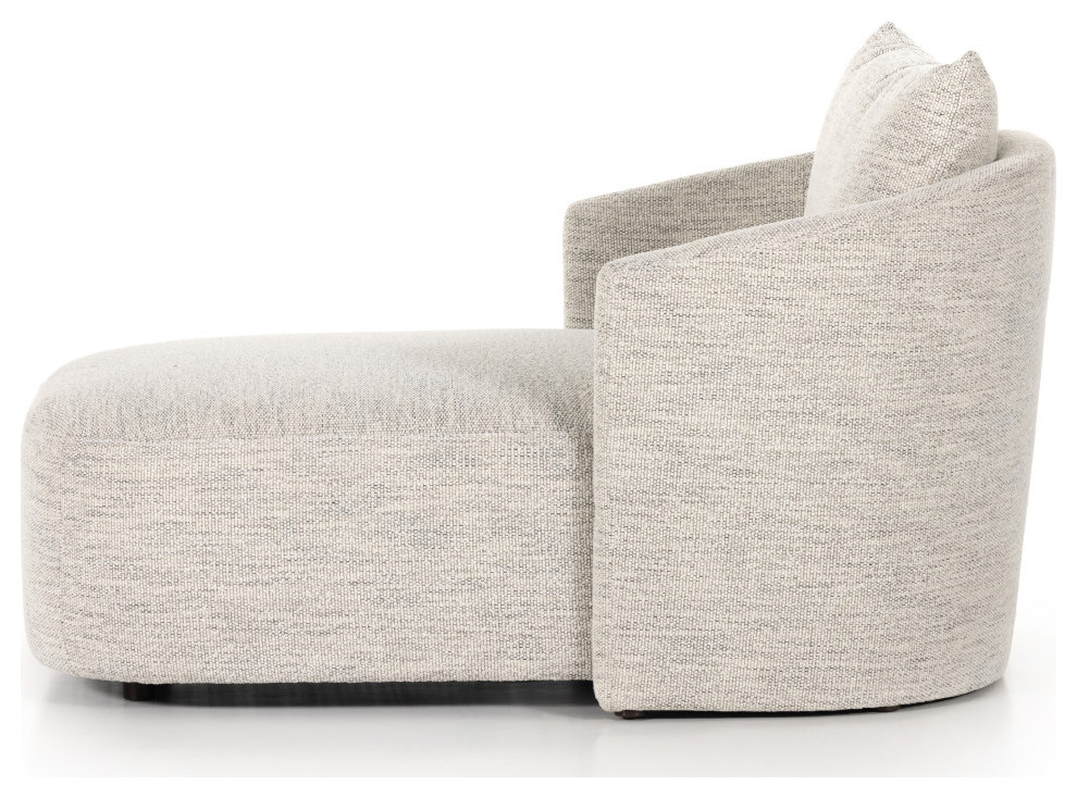 Electra Chaise Lounge Merino Cotton   Modern   Indoor Chaise Lounge Chairs   by Virgil Stanis Design  Houzz