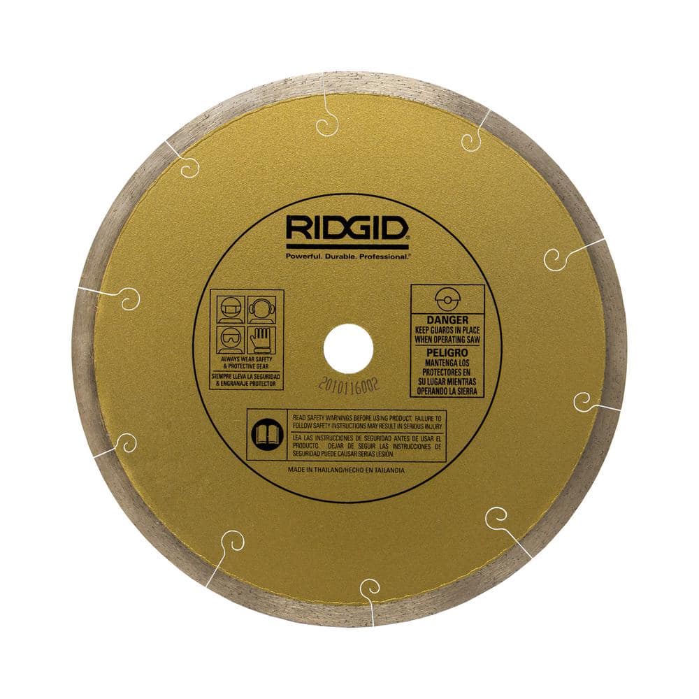 RIDGID 7 in. Premium Tile Diamond Blade HD-CJ70P