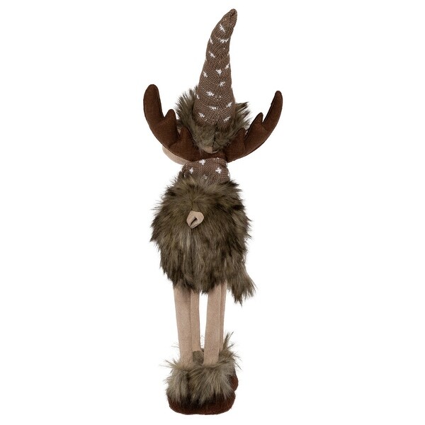 Standing Four Legged Moose Christmas Figure