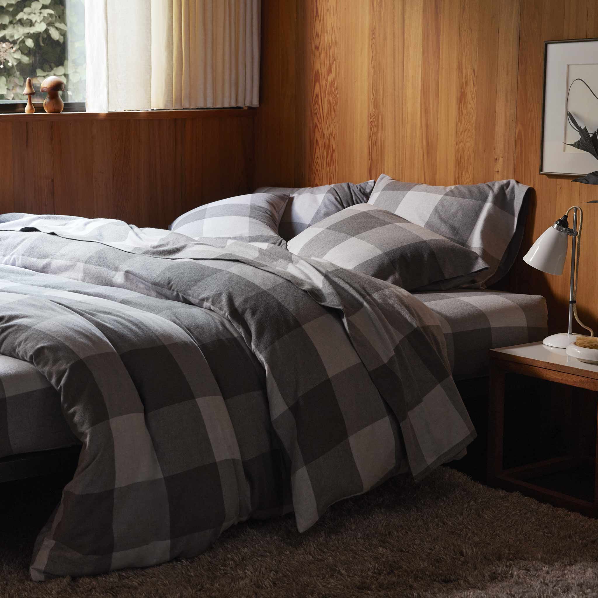 Brushed Flannel Duvet Cover - Last Call