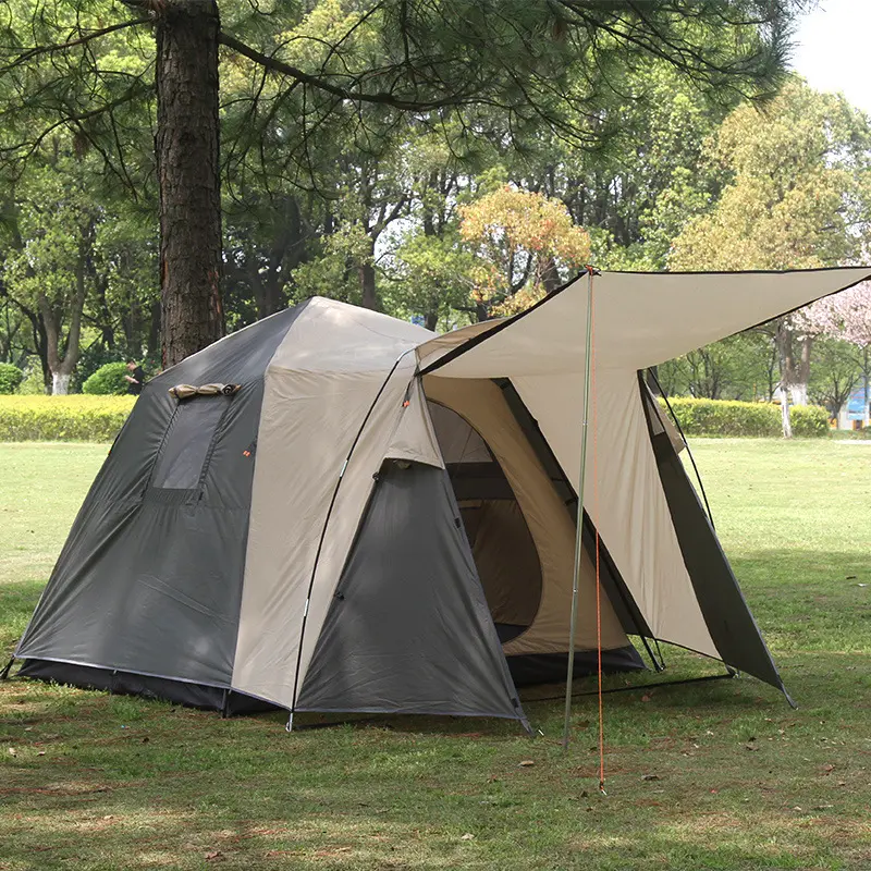 Wholesale Large Luxury Family 3 4 Ptents Camping Outdoor Automatic Waterproof Portable 4 5 Ptents Camping Tent