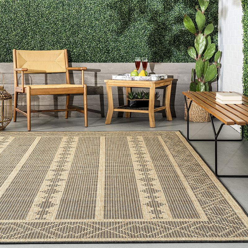 nuLOOM Blake Striped Indoor Outdoor Area Rug