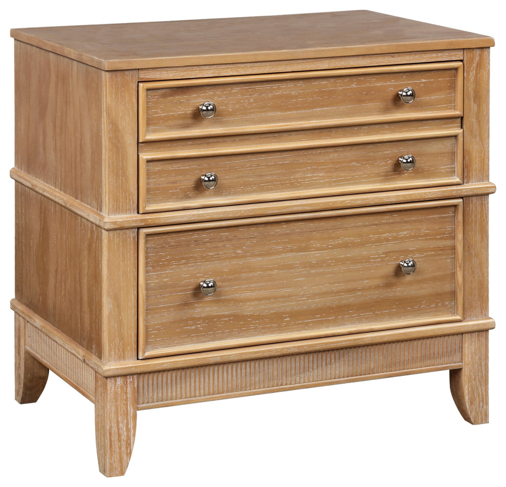 Gewnee Hazel 3 Drawer Hazel 3 Drawer Side Table For Living Room   Modern   Console Tables   by GEWNEE INC  Houzz