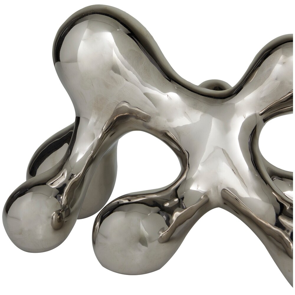 CosmoLiving by Cosmopolitan Porcelain Molecule Abstract Sculpture