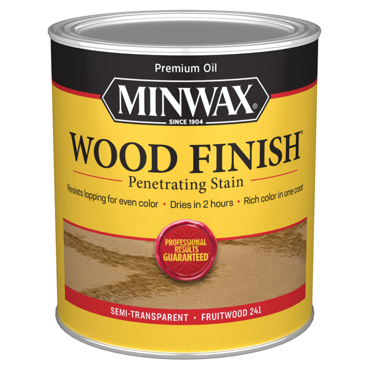 Minwax Wood Finish Semi-Transparent Fruitwood Oil-Based Penetrating Wood Stain 1 qt