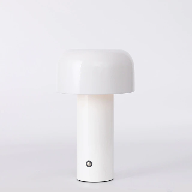 Cordless Mushroom Table Lamp Solid Color