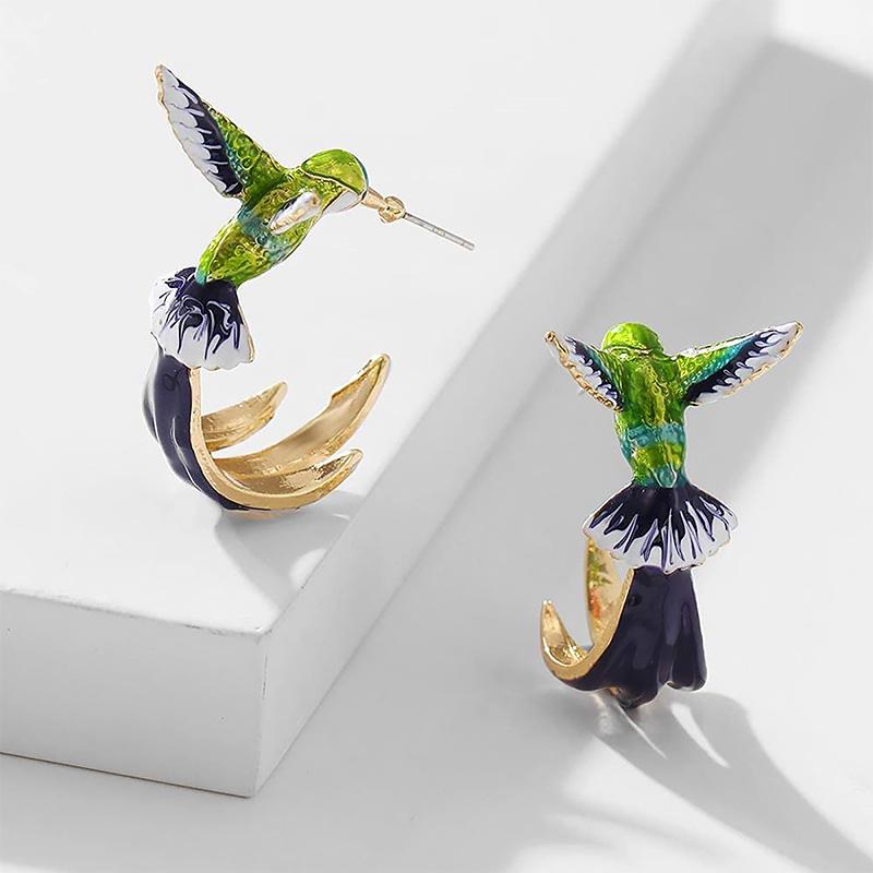 Cute Hummingbird Earrings