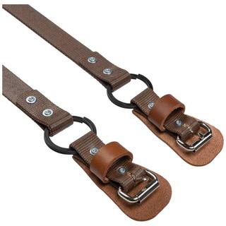 Klein Tools 1 in. W Ankle Straps for Pole Climbers 5301-20