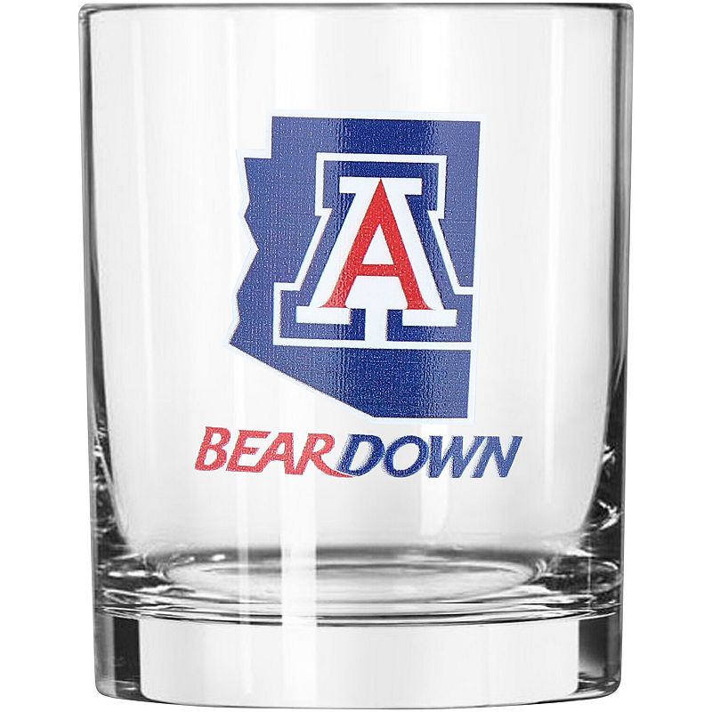 Arizona Wildcats 14oz. Hometown Rocks Glass