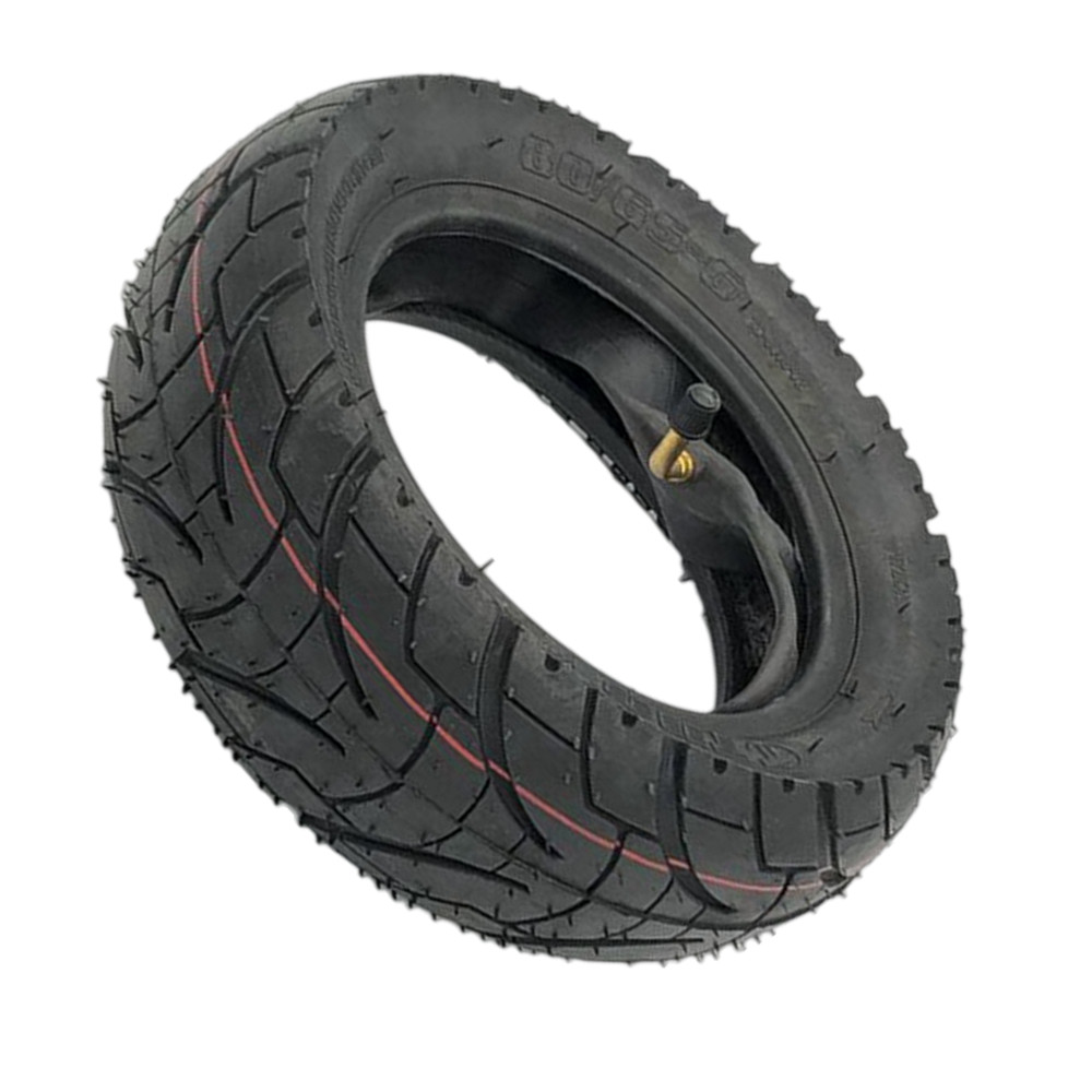 Zero 10X KuGoo M4 Electric Scooter 10 Inch 80/65 6 City Road Tyre 10x3.0 Outer Tire With Bent Valve Inner Tube