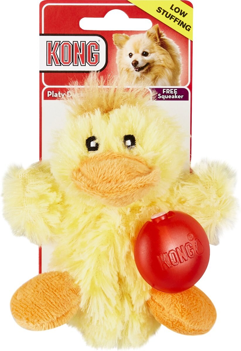 KONG Plush Duck Dog Toy