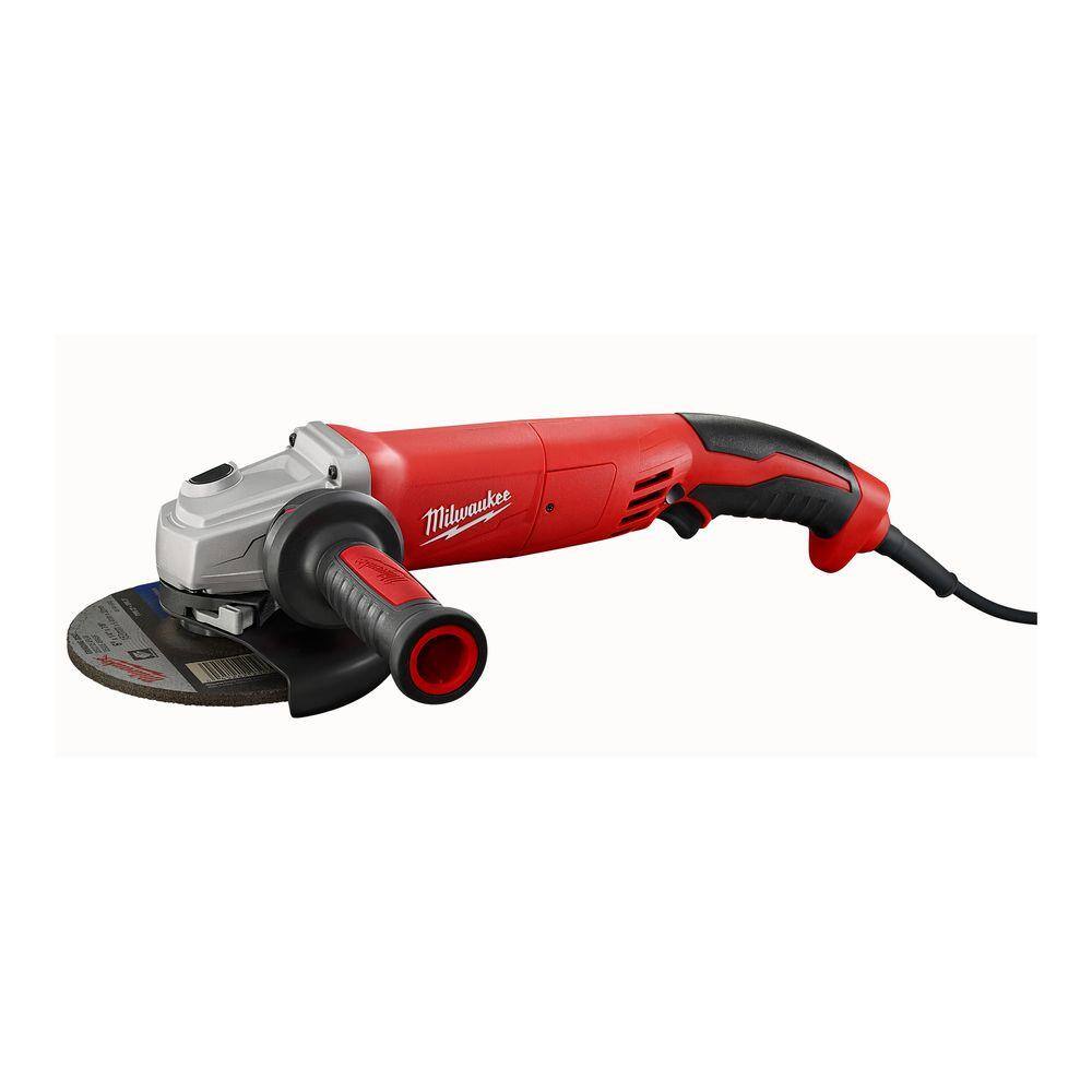 MW 13 Amp 5 in. Small Angle Grinder with Trigger Grip 6124-31