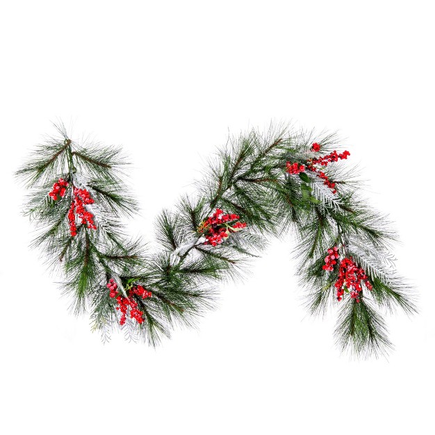 Vickerman Frosted Red Garlands