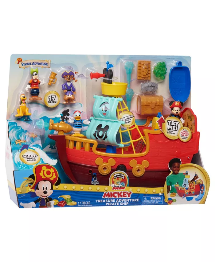 Mickey Mouse Pirate Ship Set  15 Piece