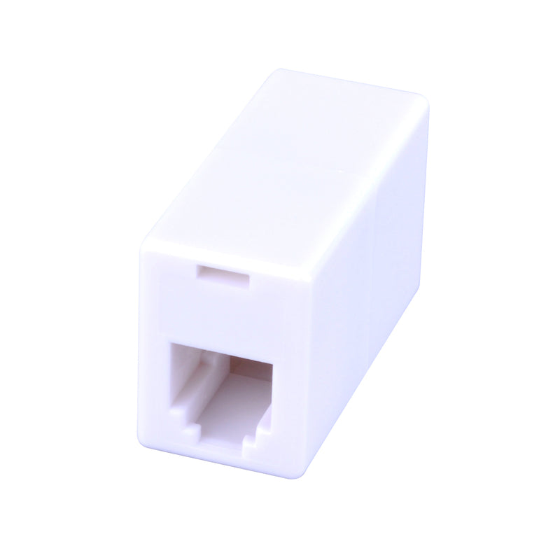 COUPLER IN-LINE WHITE