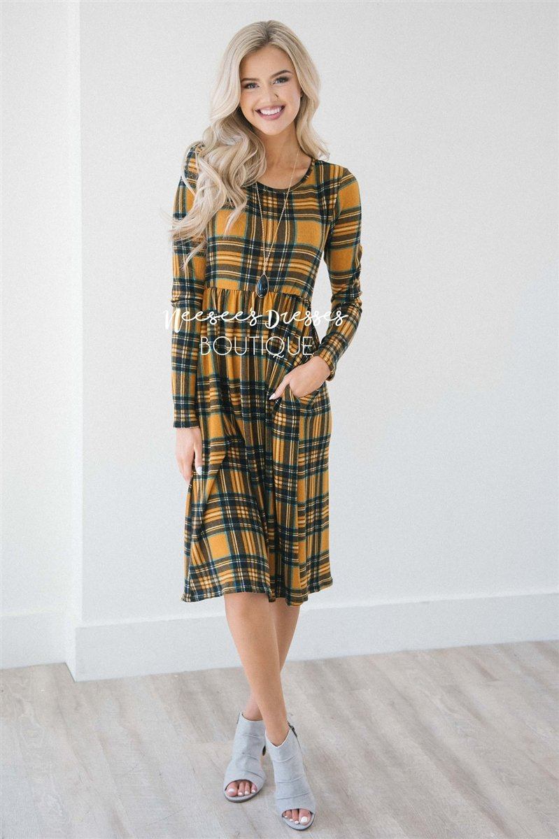 The Nellie Plaid Dress