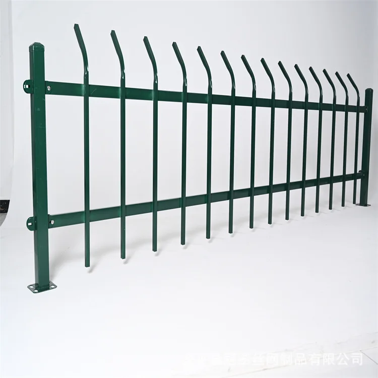 Garden Building Wrought Iron Steel Fencing Adjustable DIY Privacy Outdoor Metal Fence